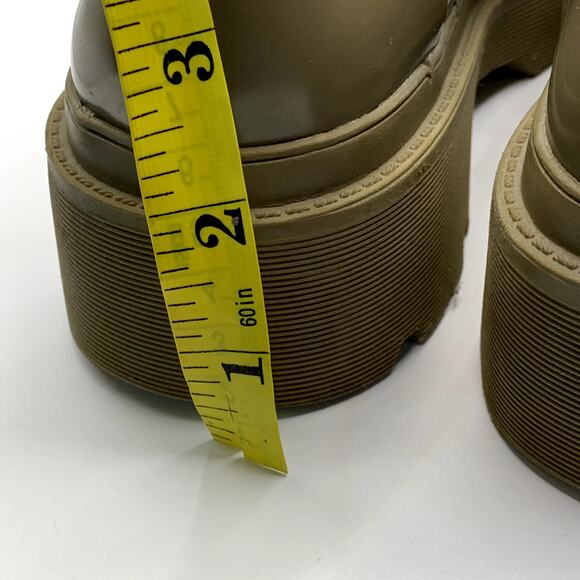 Zara Olive Green Loafers - Picture 9 of 15